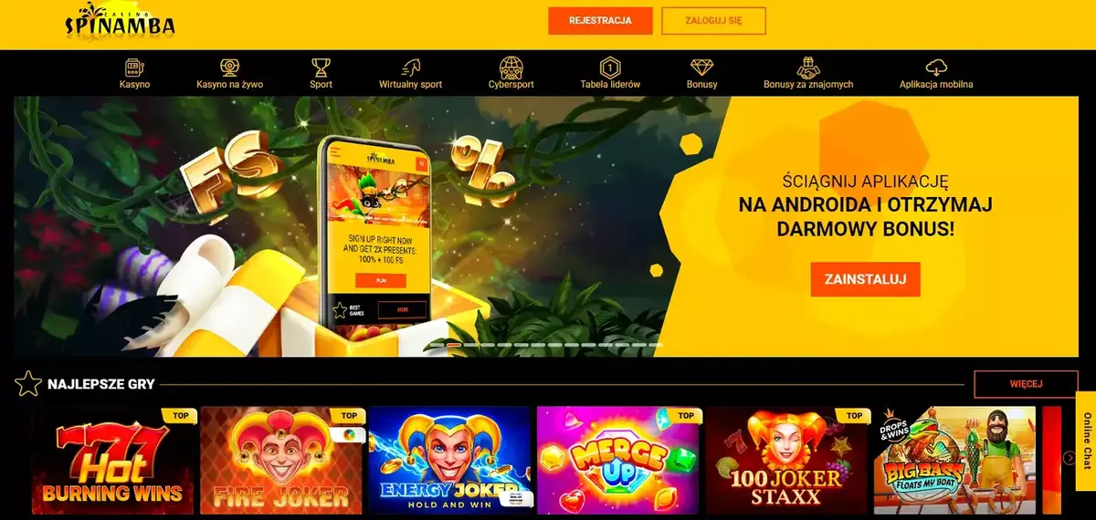 Spinamba Zrzut ekranu 2